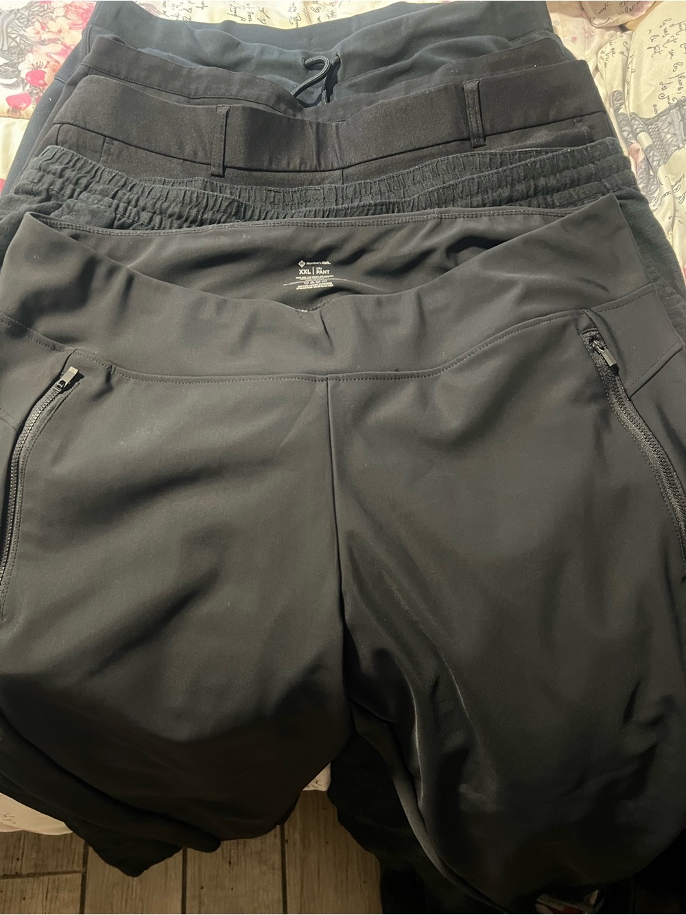 XL, XXL, size 18 Black ladies slacks